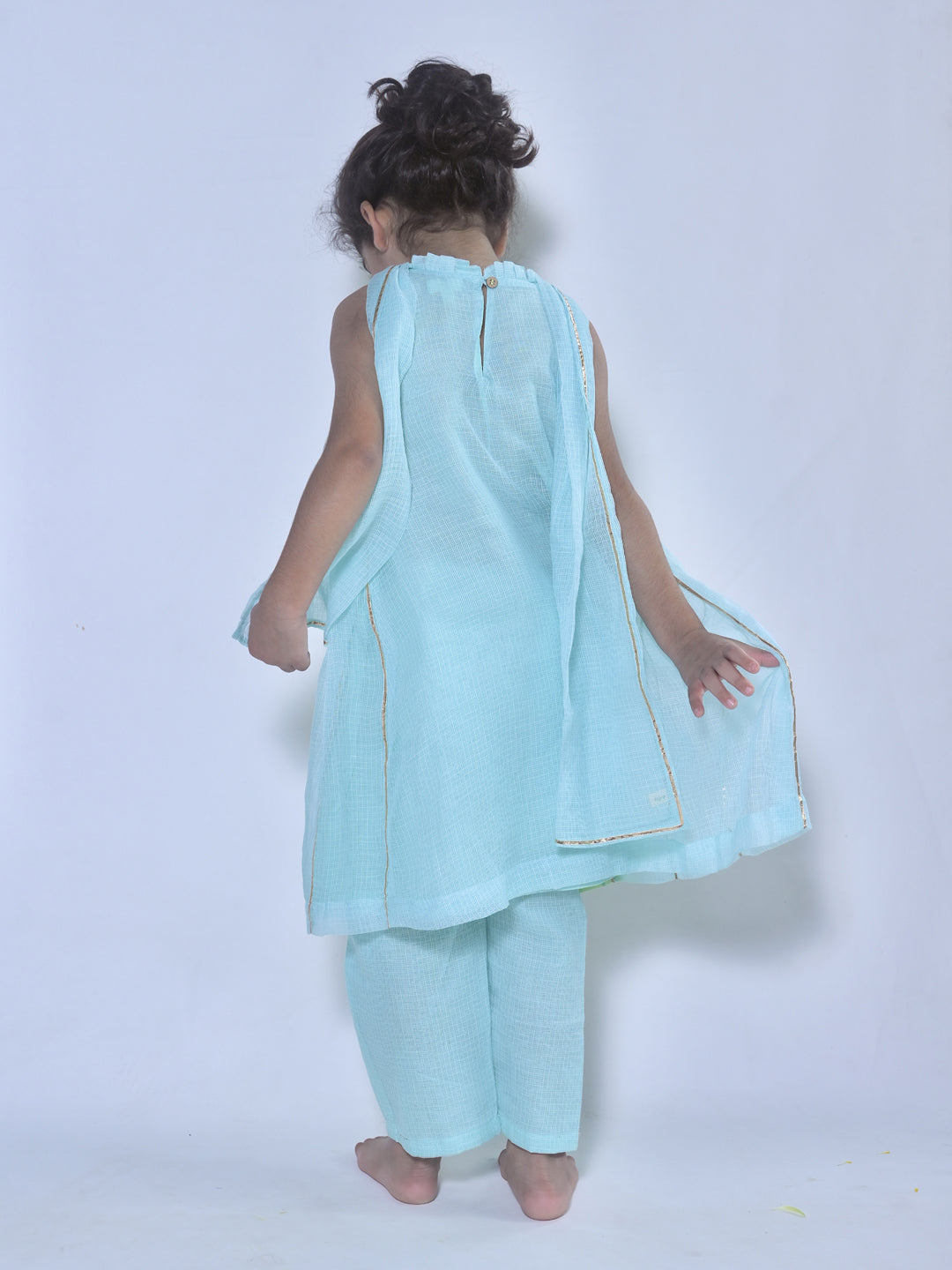 Aqua Lotus Tunic Set