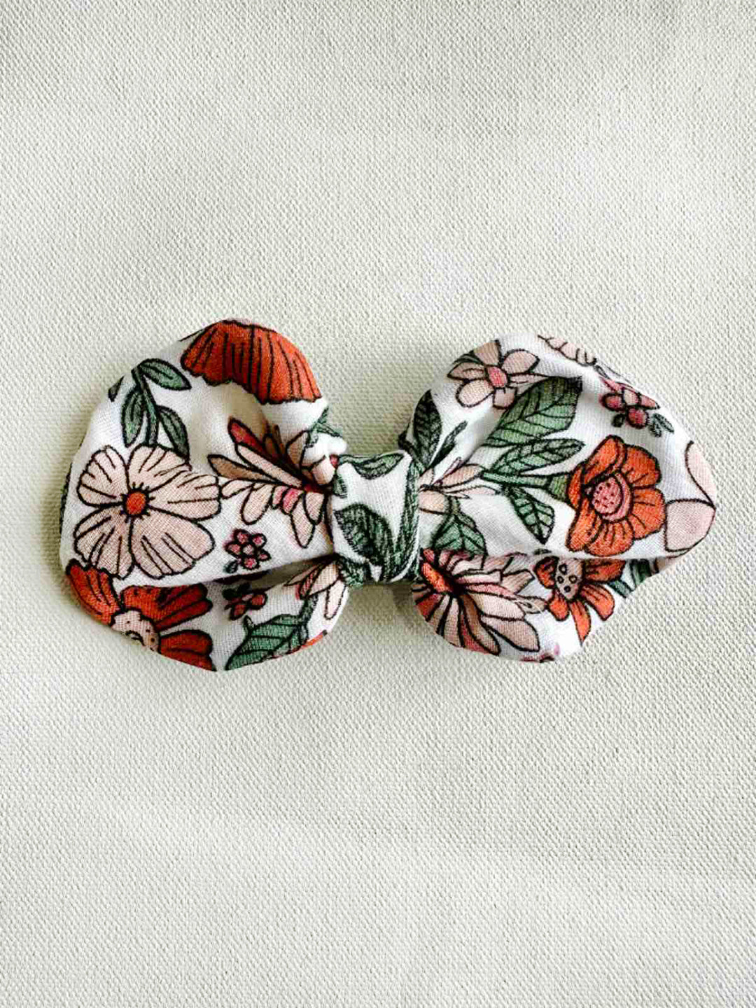 Floral Print Hair Clip