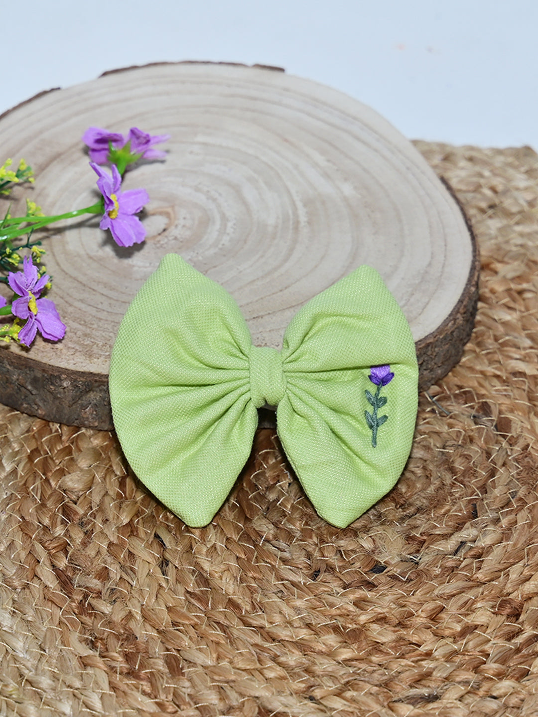 BowGarden Green Hairclip