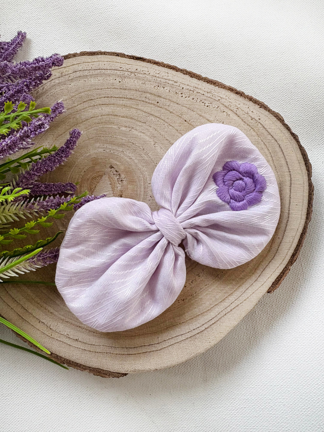 Lilac Bloom Hair Clip