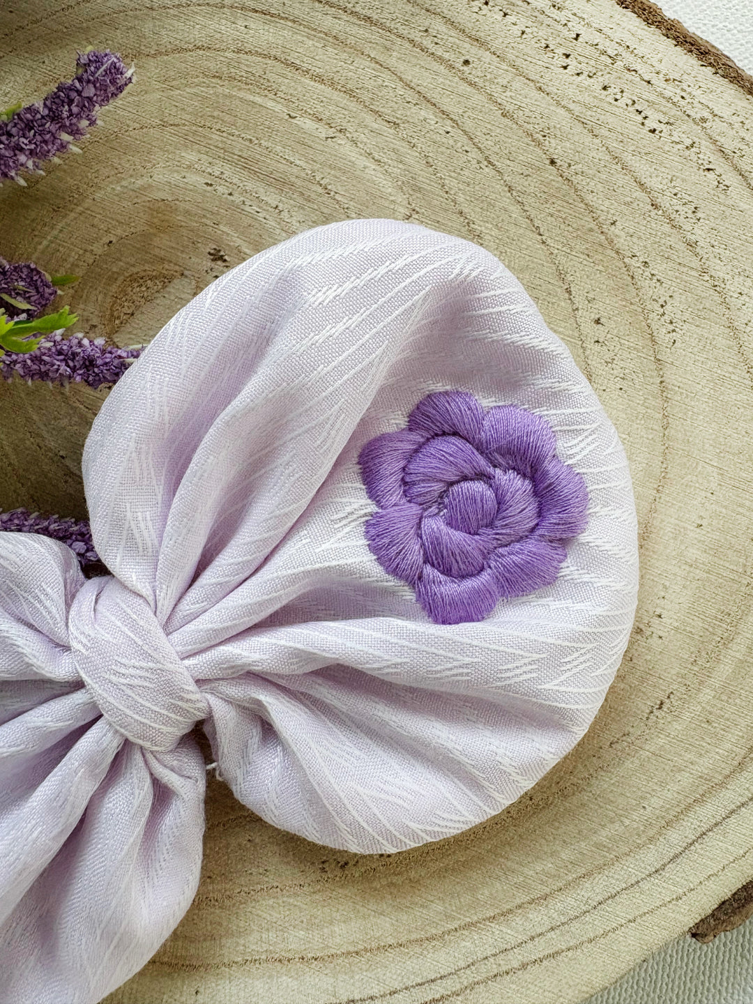 Lilac Bloom Hair Clip