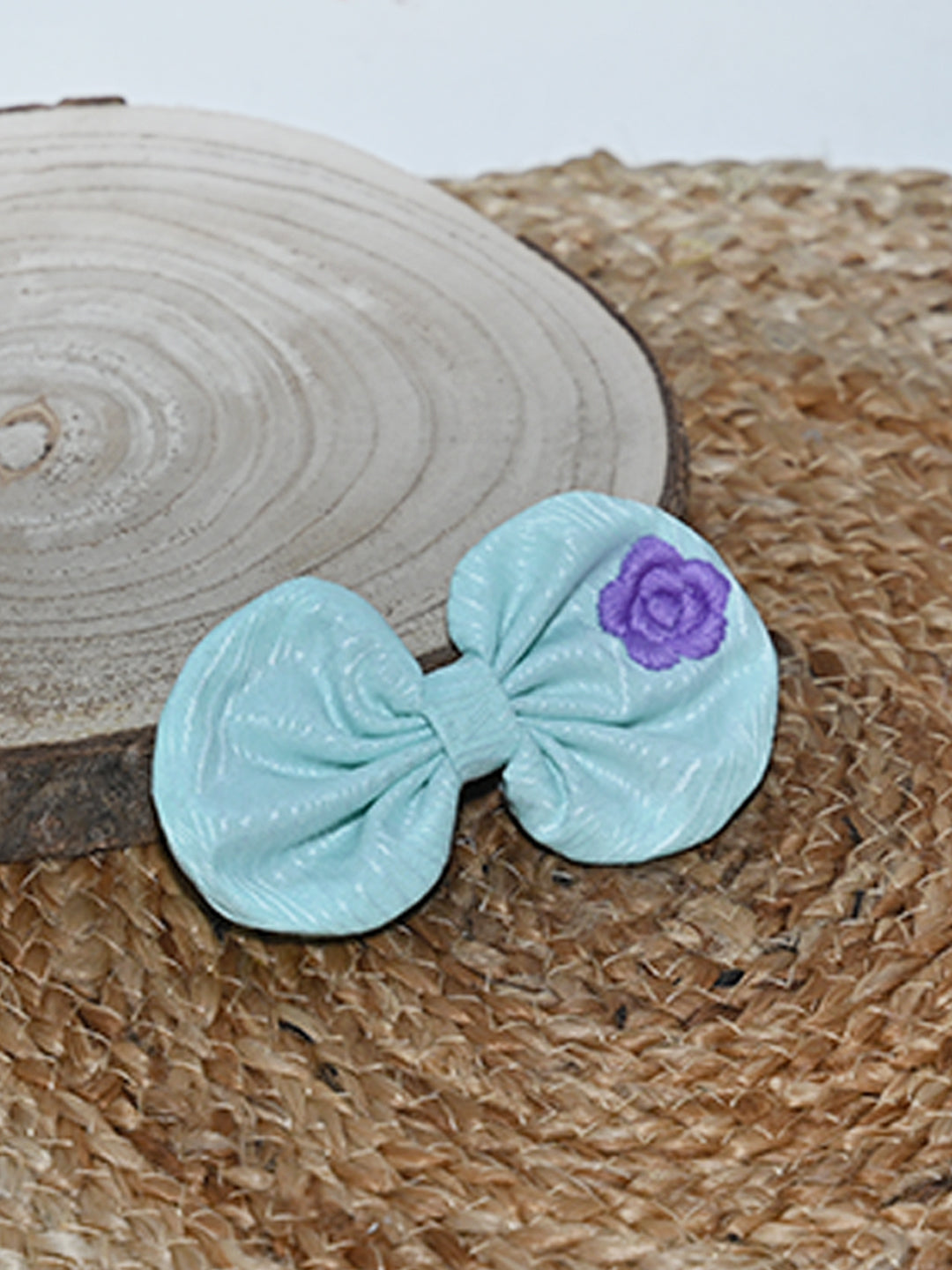 Cyan Bloom Hairclip