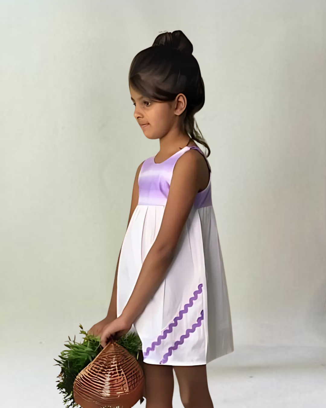 White Lavender Dress