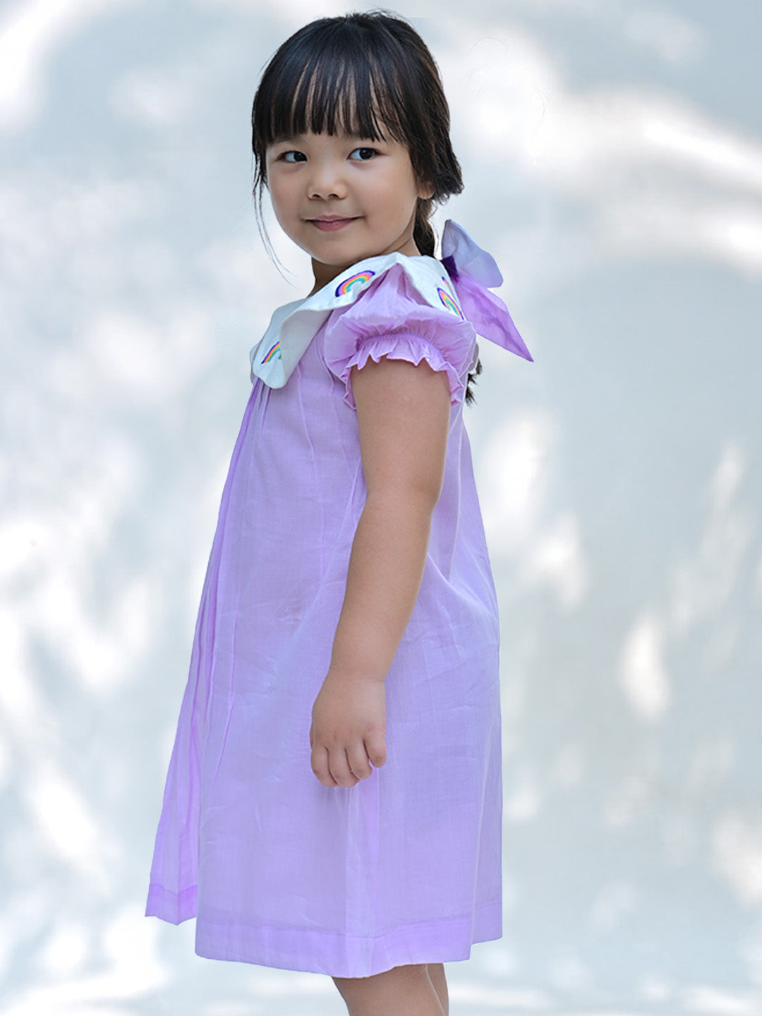 lavender rainbow Dress