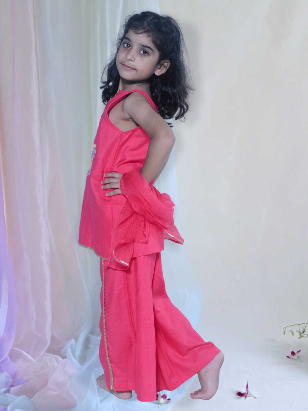 Pink Elephant tunic Set