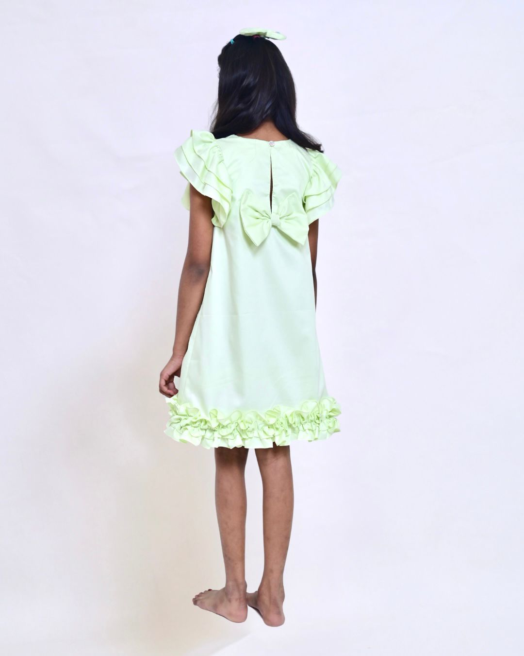 Twinkle Lime Kleid