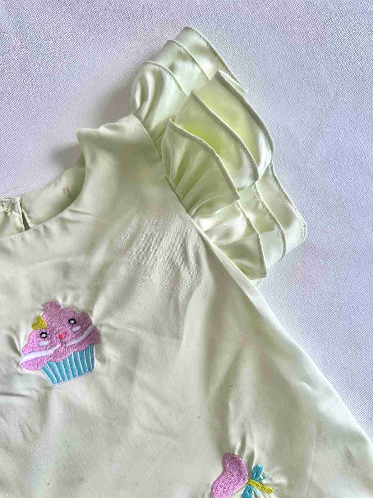 Twinkle Lime Kleid