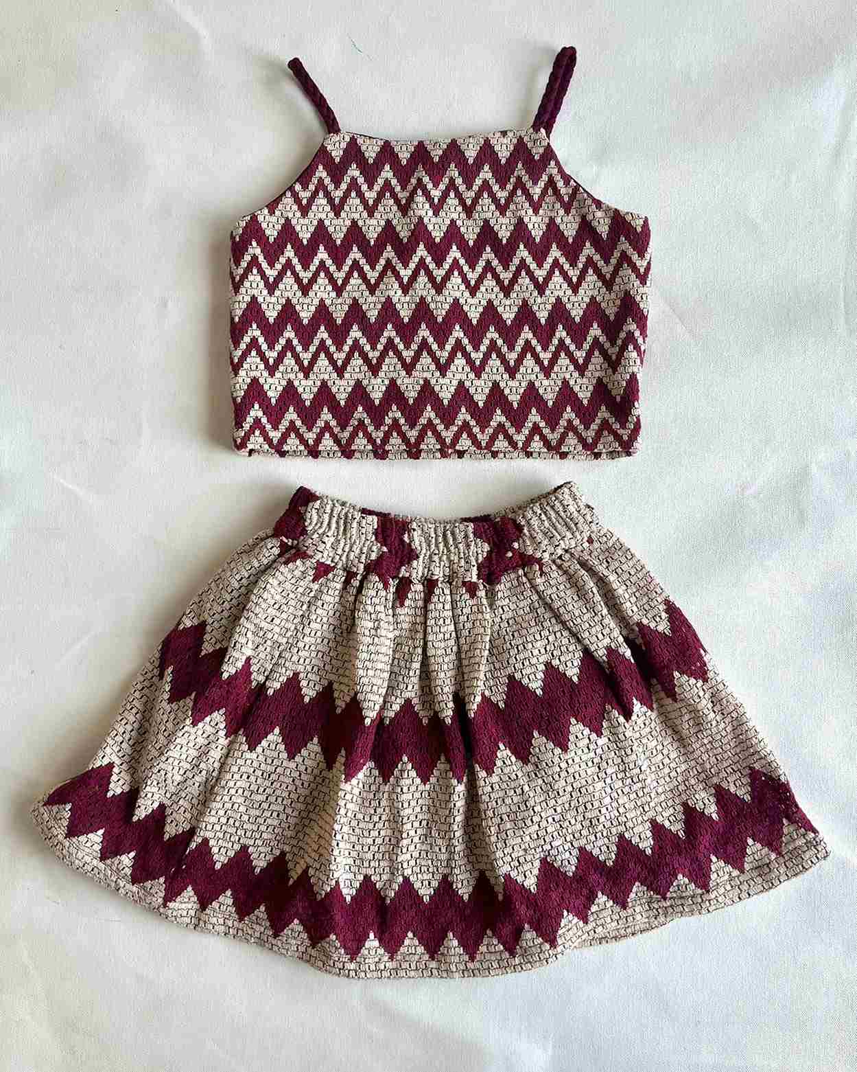 Coastal Crochet Skirtset