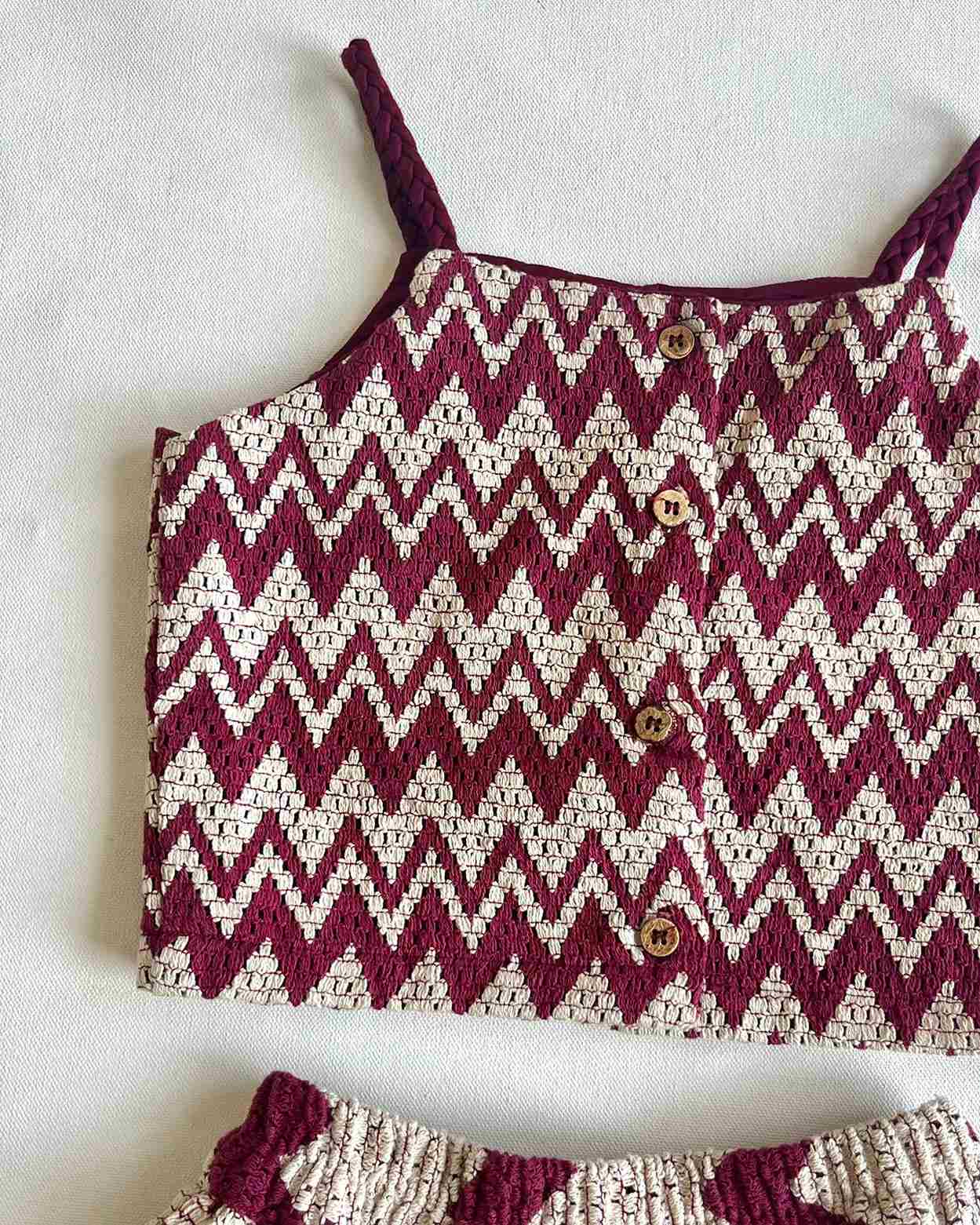Coastal Crochet Skirtset