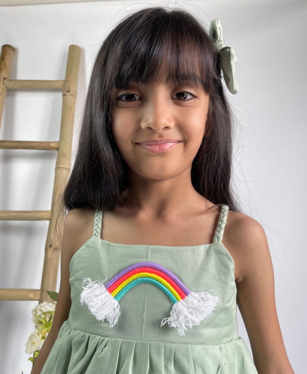 Spaghetti Rainbow Dress