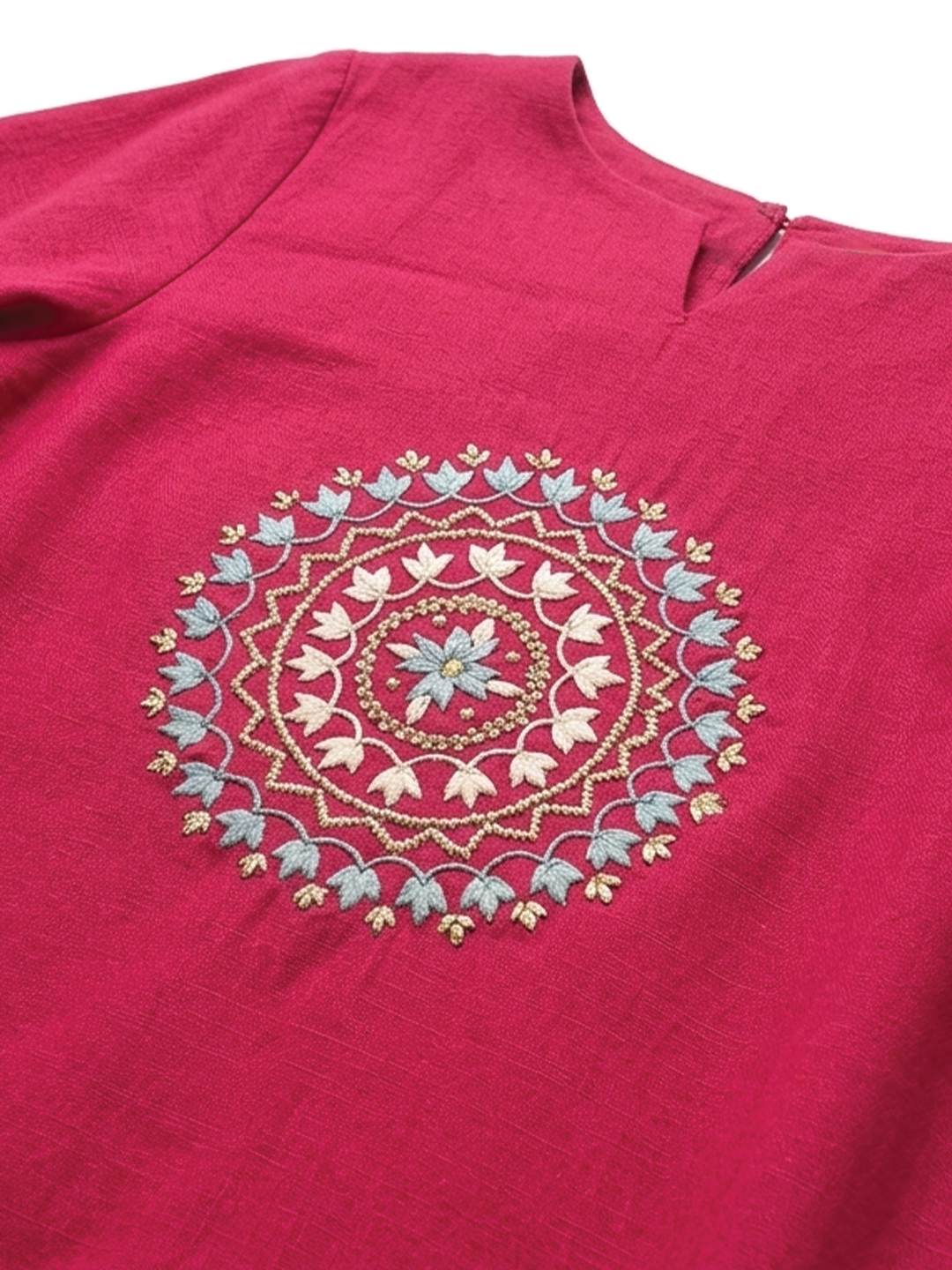 Magenta Pink Farshi Salwar Set
