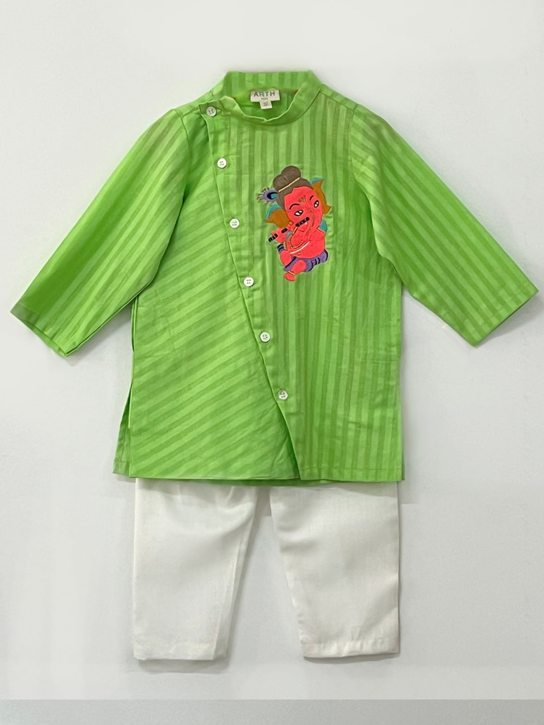 Ganpati Bappa Kurta Set