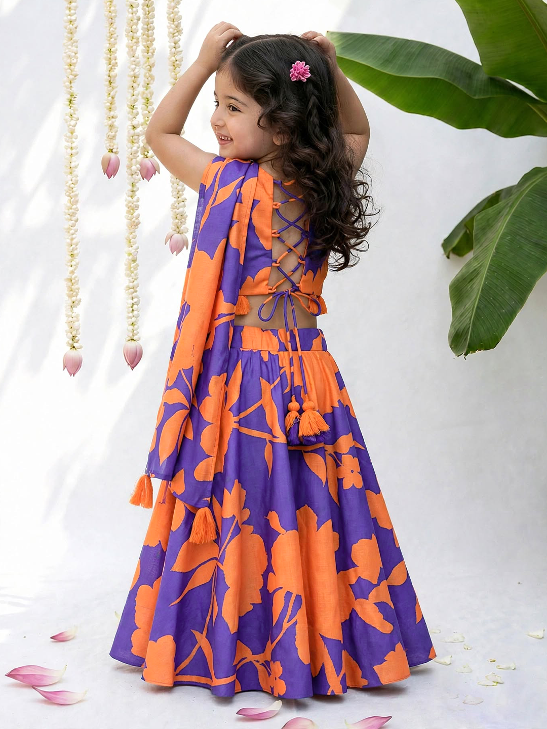 Madhubal Printed Lehenga Set
