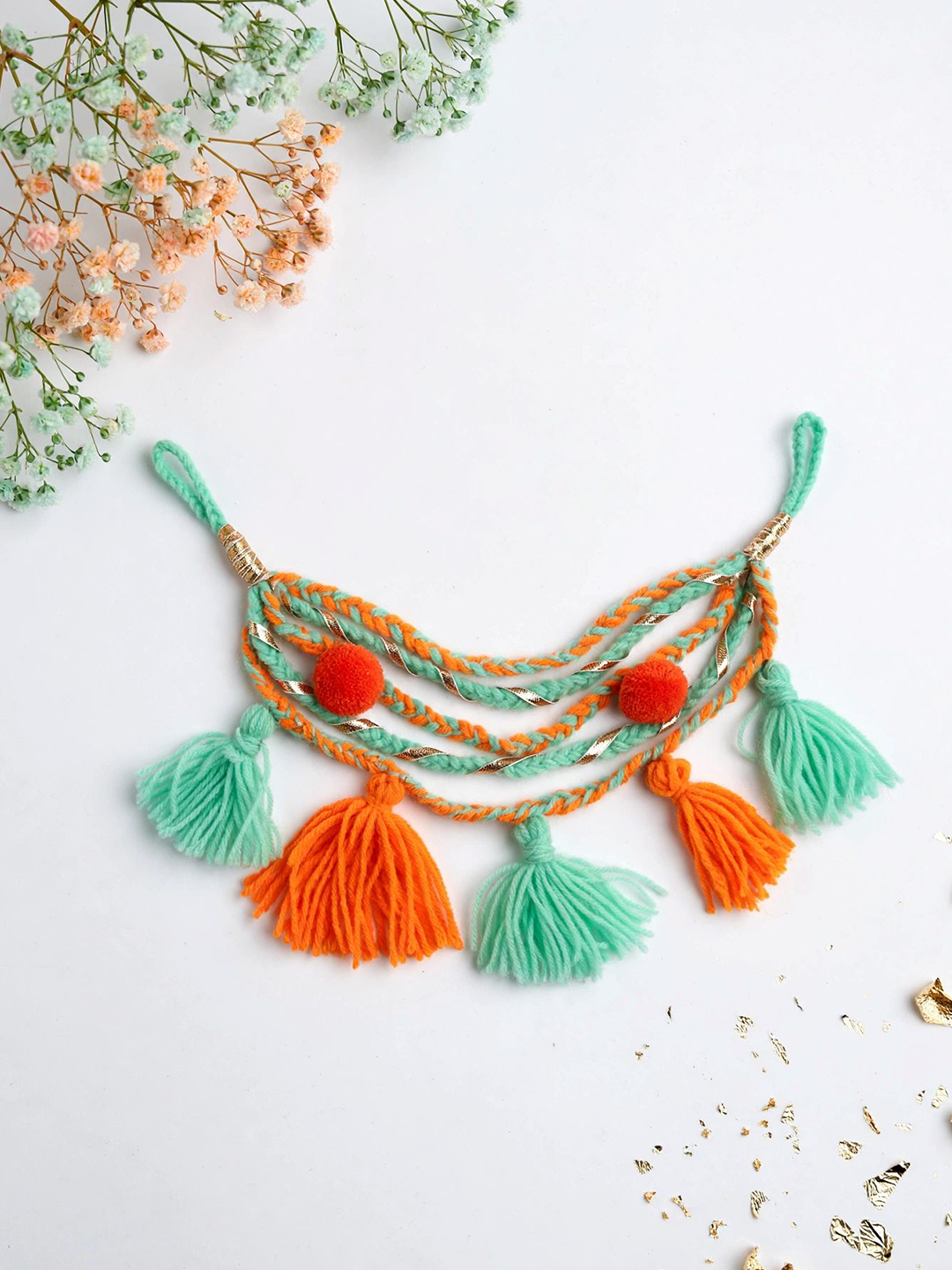 Layered Hand-Braided Hair Accessory