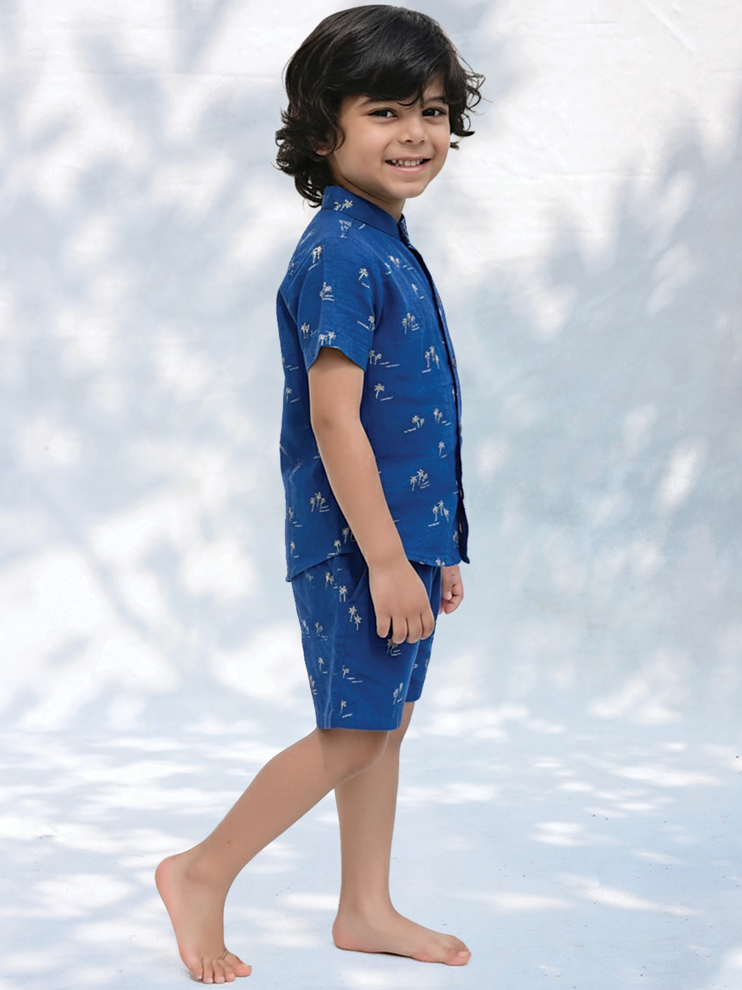 Midnight Cotton Co-ord Set for Boys
