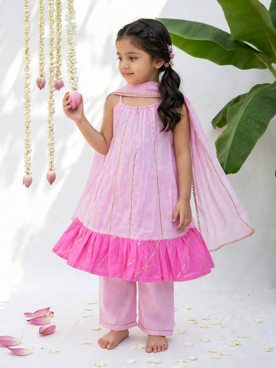 Gulabi Muskan Adorable Tunic Set