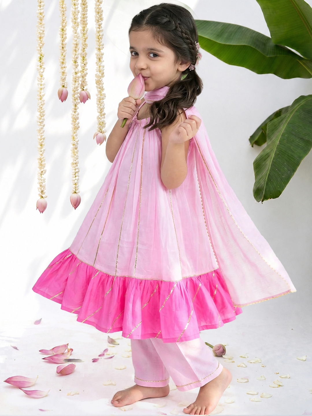 Gulabi Muskan Adorable Tunic Set