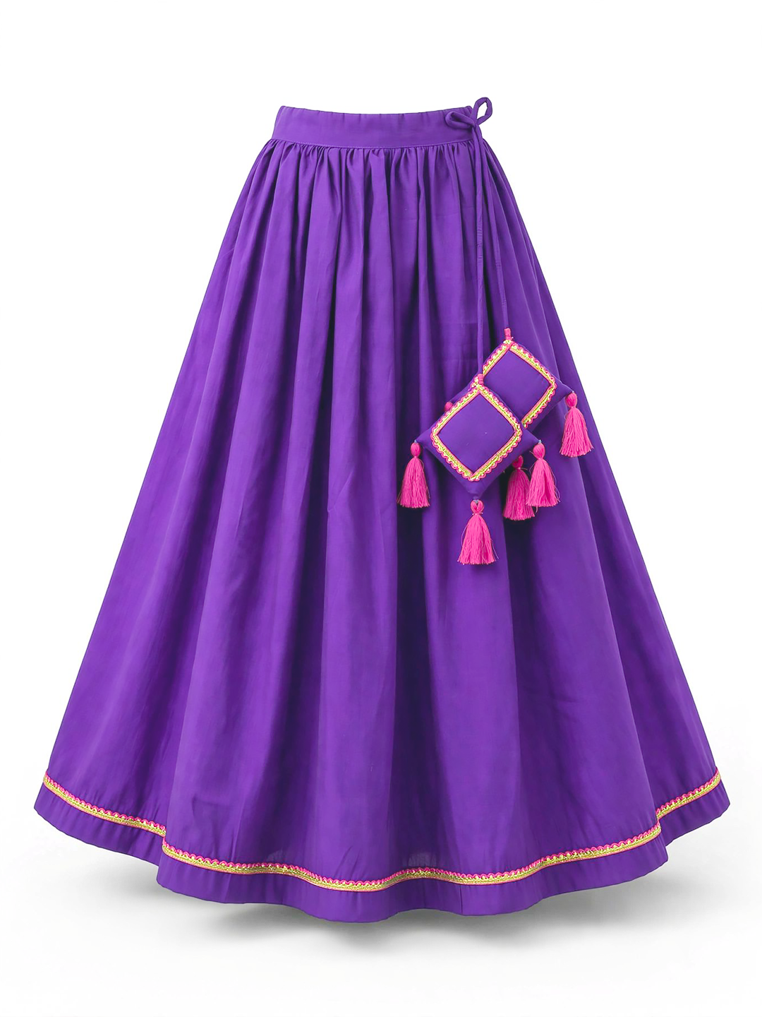 Khatta Jamun Purple Lehenga Set